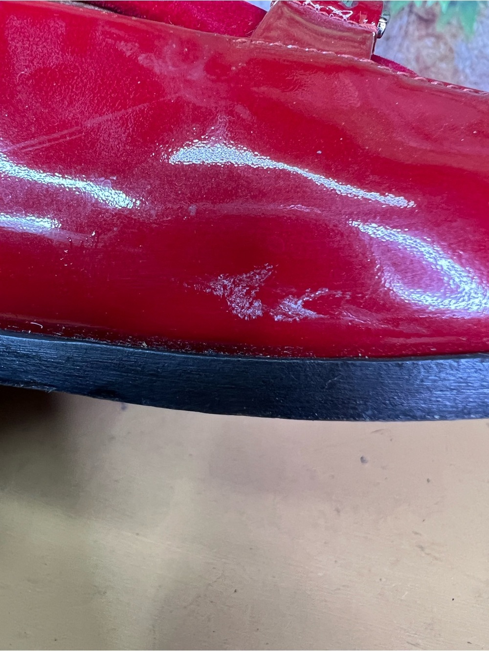 NEWBARK LOS ANGELES Equestrian Preppy Red Patent Leather and Suede Loafers, 9 - Picture 14 of 14